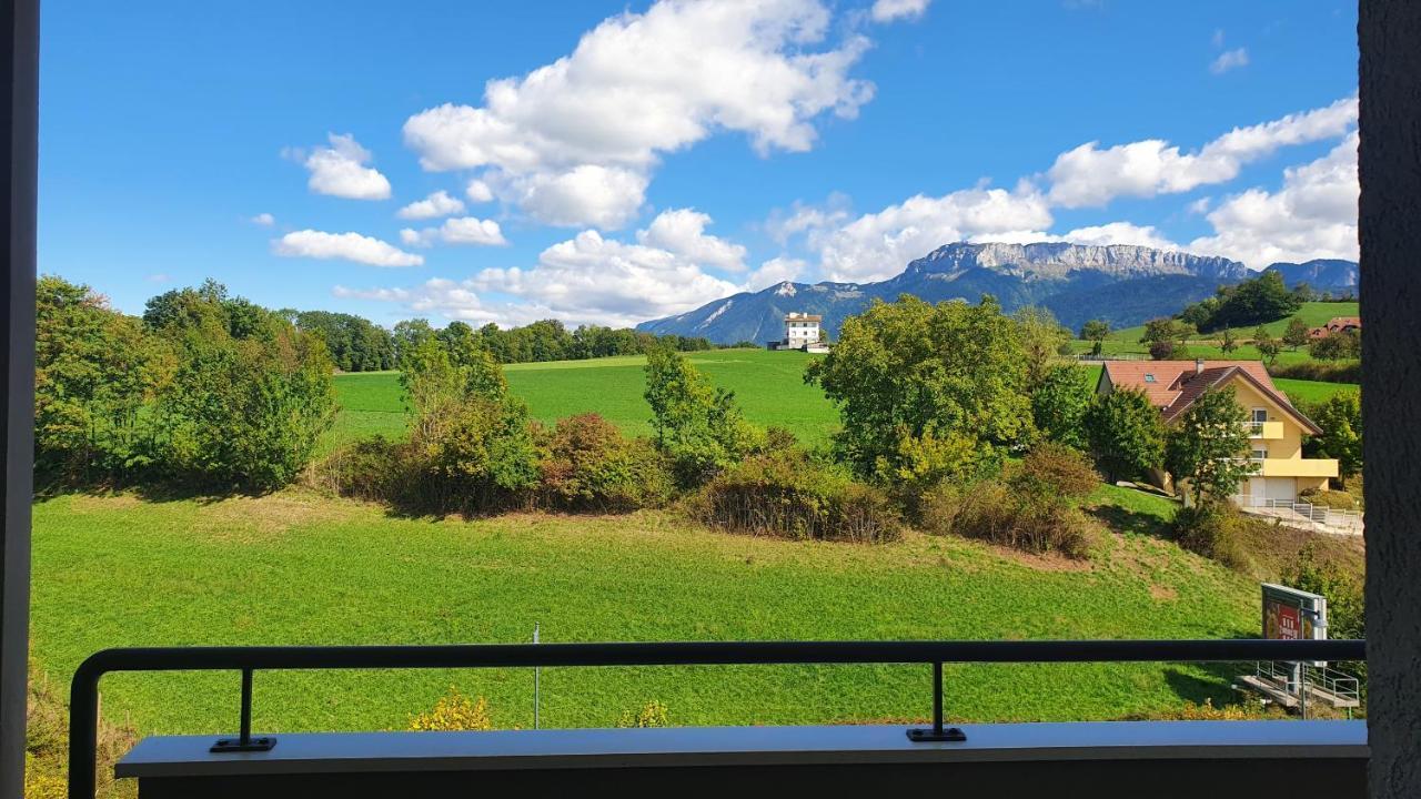 Appartement Magnifique Vue Montage Studio Parking Gratuit à Annecy Extérieur photo